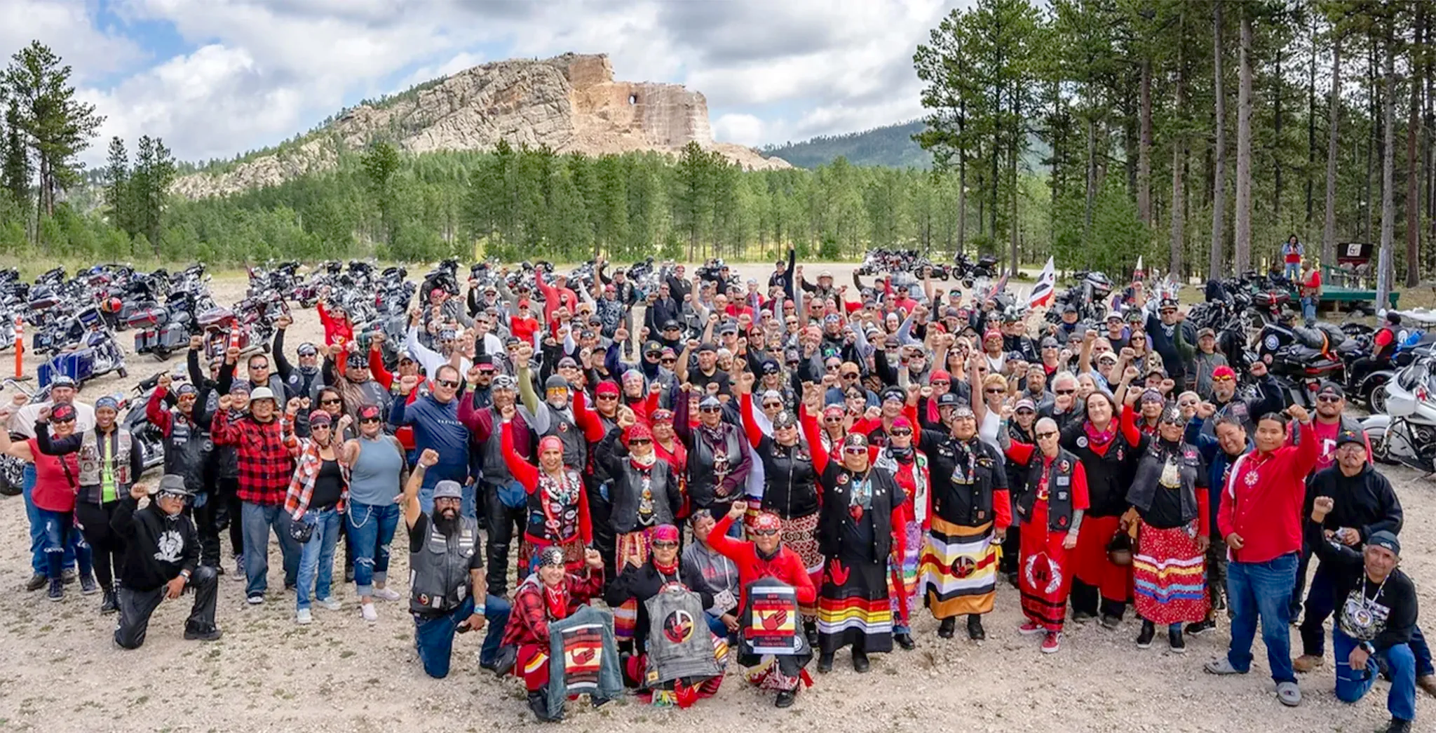 Photo of Medicine Wheel motorcycle ride in Chumash, Arizona